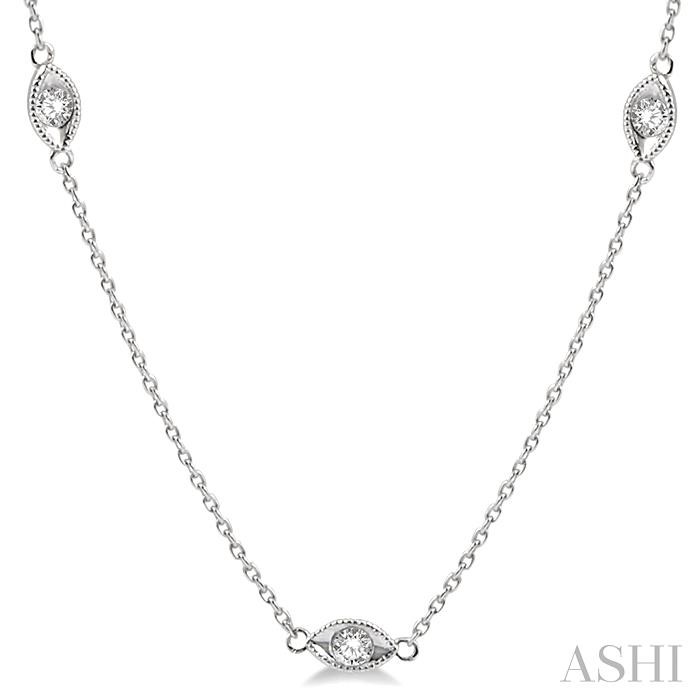 Diamond Station Necklace-3