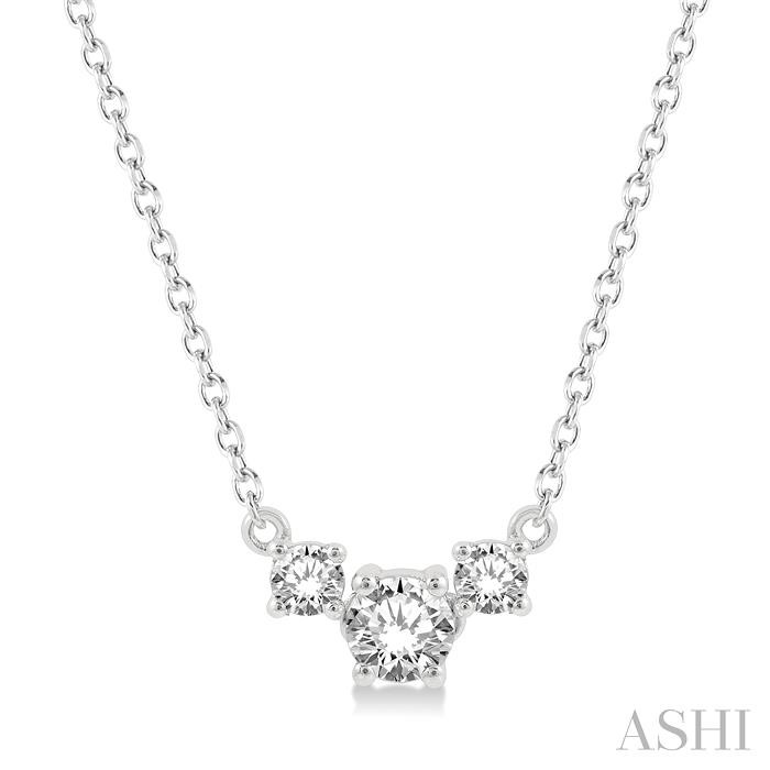 PAST PRESENT & FUTURE DIAMOND NECKLACE
