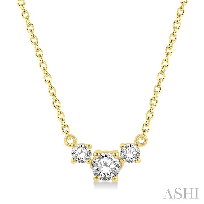 PAST PRESENT & FUTURE DIAMOND NECKLACE