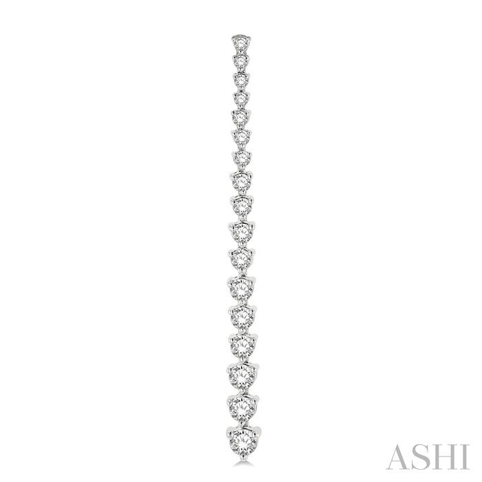 Riviera Diamond Long Earrings-2