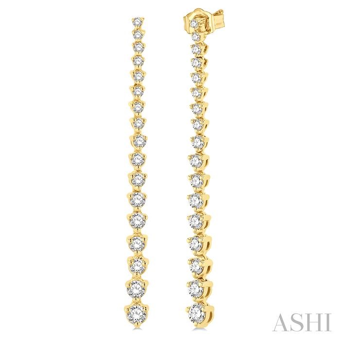 RIVIERA DIAMOND EARRINGS