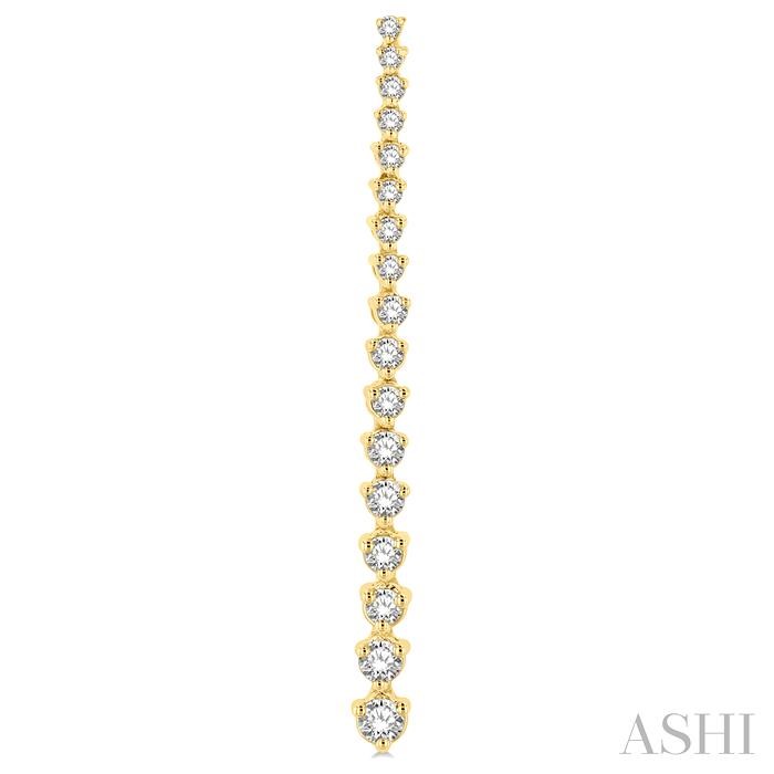 Riviera Diamond Long Earrings-2