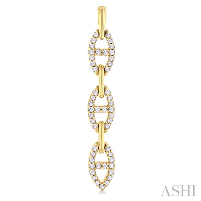 Mariner Link Diamond Fashion Earrings-2