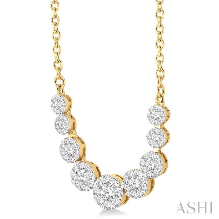 Lovebright Essential Diamond Smile Necklace-2
