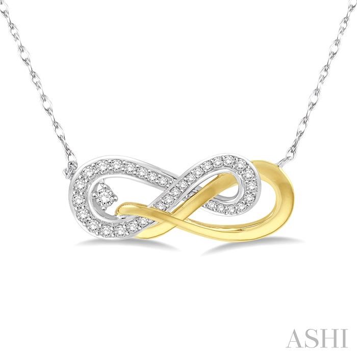 INFINITY DIAMOND FASHION NECKLACE