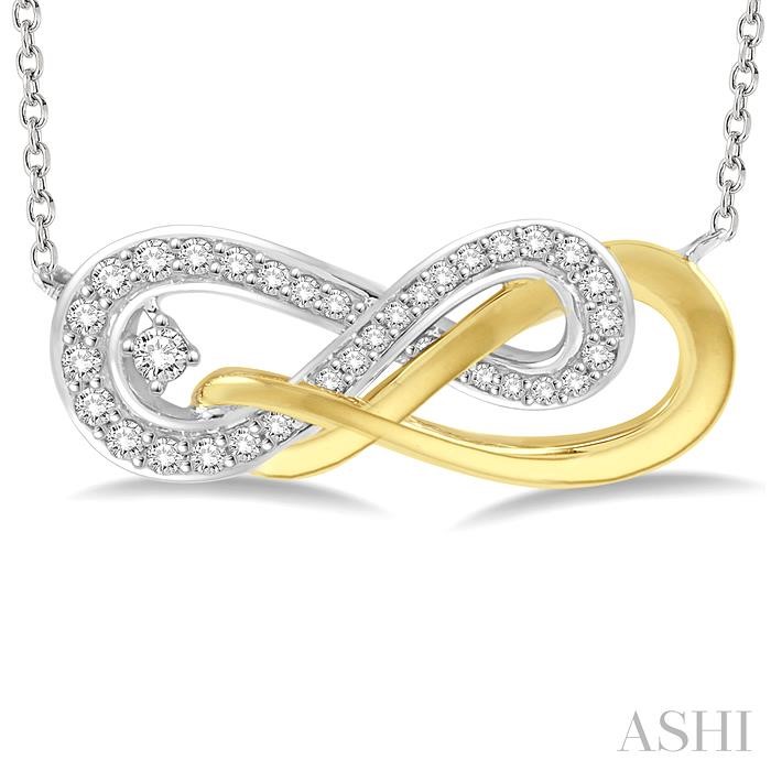 Infinity Diamond Fashion Necklace-3
