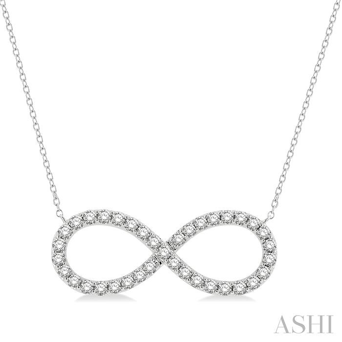 INFINITY DIAMOND NECKLACE