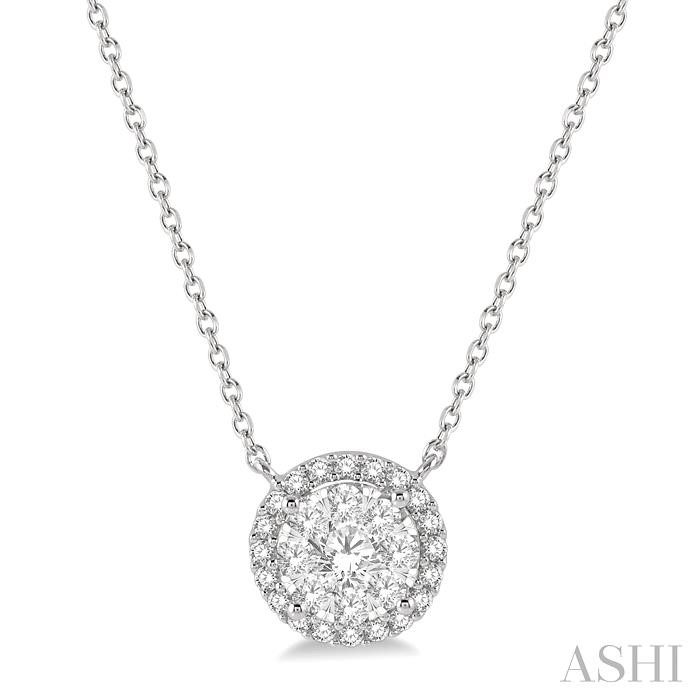 HALO LOVEBRIGHT ESSENTIAL DIAMOND NECKLACE