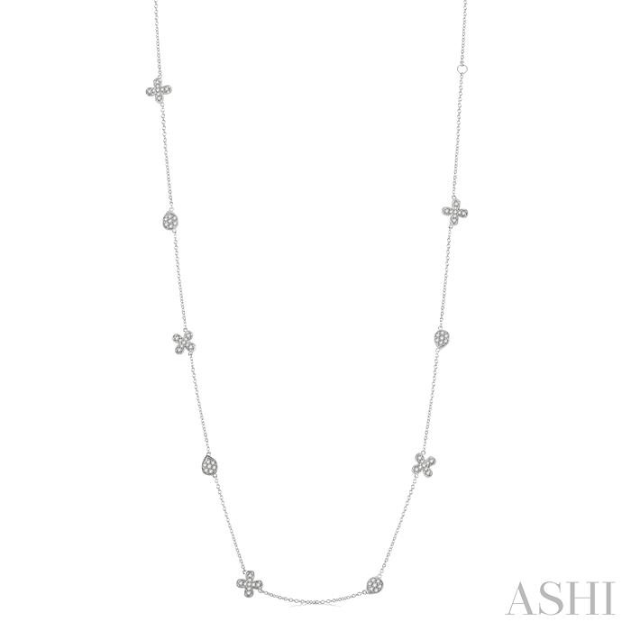 DIAMOND STATION NECKLACE