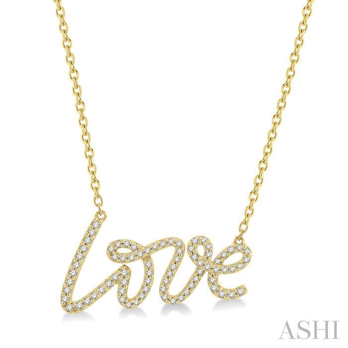 LOVE DIAMOND NECKLACE